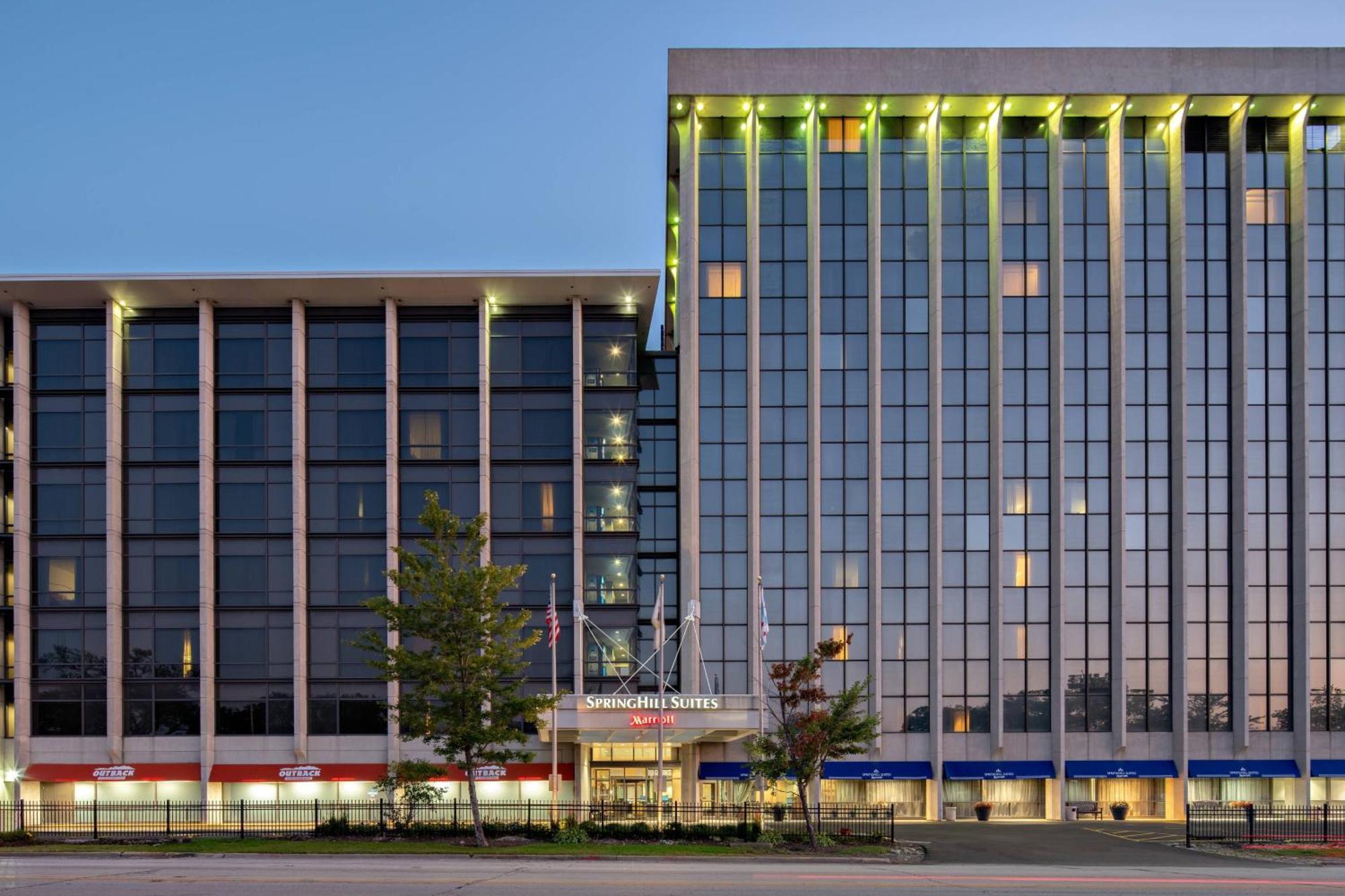 Springhill Suites By Marriott Chicago O'Hare Rosemont Exterior foto